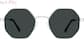 Front view of Hat Trick Glasses 1161311 in Silver thumbnail