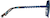 Side view of Hat Trick 1161316 in Blue thumbnail