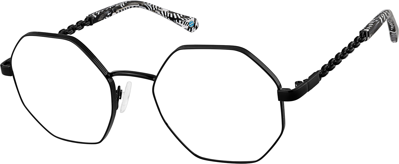 Black Hat Trick Glasses #1161321 | Zenni Optical