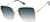 Angle view of Square Sunglasses 1161414 in Gold thumbnail