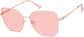 Angle view of Square Sunglasses 1161419 in Rose Gold thumbnail