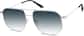 Angle view of Hayden Glasses 1161511 in Silver thumbnail