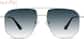 Front view of Hayden Glasses 1161511 in Silver thumbnail