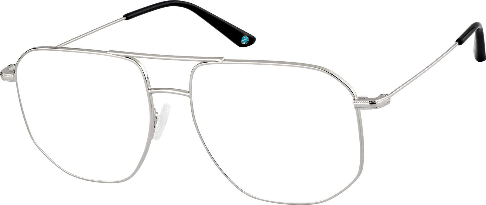 Live Cyber Monday Deals | Silver Hayden Glasses #1161511 | Zenni