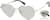 Angle view of Foldable Stainlees Steel Heart Frames 1161611 in Silver thumbnail
