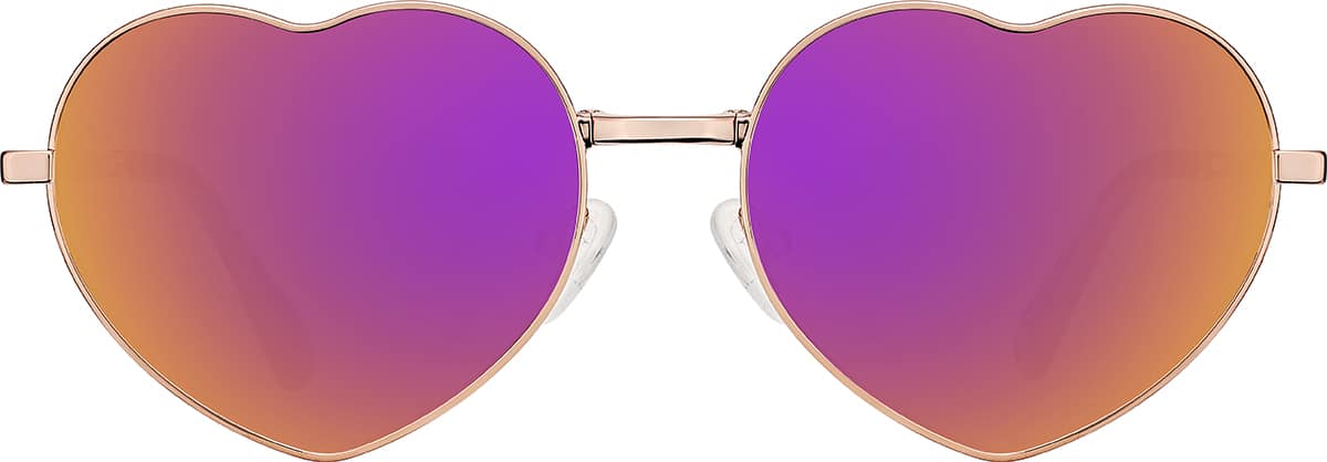 Foldable Stainlees Steel Heart Frames 11616
