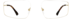 Rectangle Sunglasses 1161714 in Gold