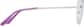 Side view of Cat-Eye Sunglasses 1161811 in Silver thumbnail
