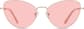 Front view of Cat-Eye Sunglasses 1161819 in Rose Gold thumbnail