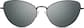 Front view of Cat-Eye Sunglasses 1161821 in Black thumbnail