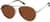 Angle view of Aviator Sunglasses 1161912 in Gray thumbnail