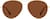 Front view of Aviator Sunglasses 1161914 in Gold thumbnail