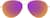Front view of Aviator Sunglasses 1161919 in Rose Gold thumbnail