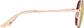 Side view of Aviator Sunglasses 1161919 in Rose Gold thumbnail