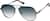 Angle view of Aviator Sunglasses 1162012 in Gray thumbnail