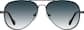 Front view of Aviator Sunglasses 1162012 in Gray thumbnail