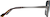 Side view of Aviator Sunglasses 1162012 in Gray thumbnail