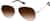Angle view of Aviator Sunglasses 1162014 in Gold thumbnail
