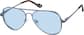 Angle view of Aviator Sunglasses 1162016 in Blue thumbnail