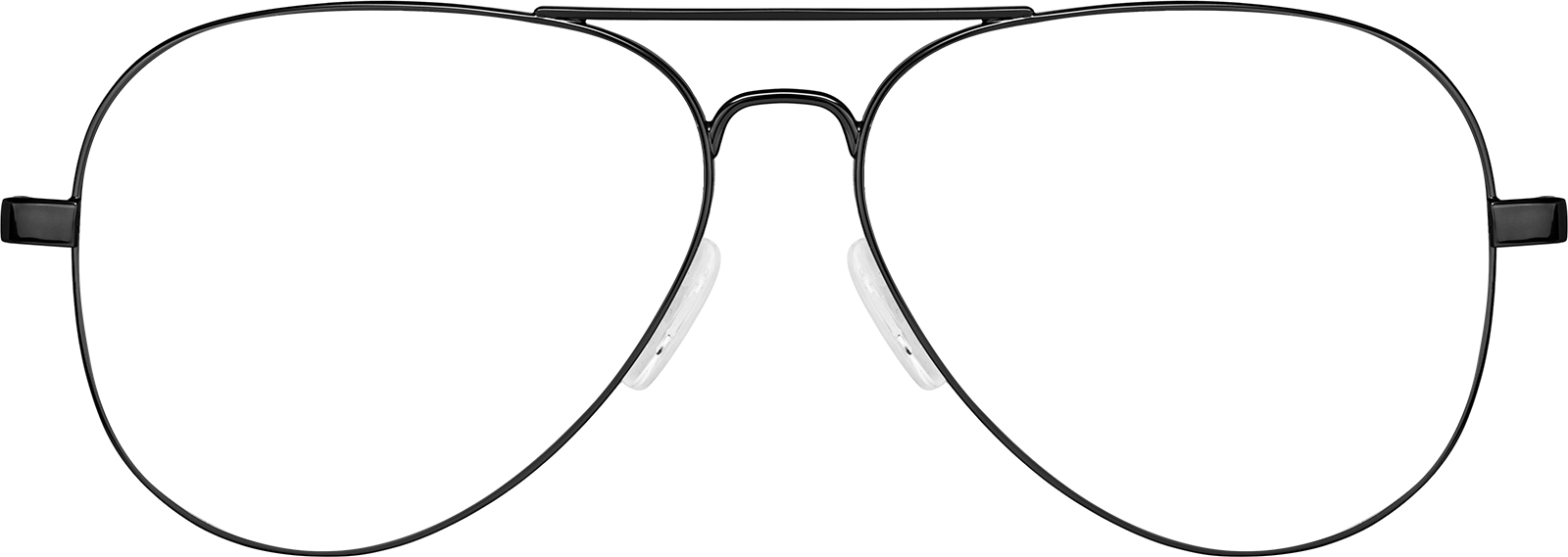 Black Aviator Sunglasses #1162021 | Zenni Optical