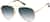 Angle view of Aviator Sunglasses 1162114 in Gold thumbnail