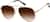 Angle view of Aviator Sunglasses 1162115 in Brown thumbnail