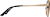Side view of Aviator Sunglasses 1162115 in Brown thumbnail
