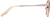 Side view of Aviator Sunglasses 1162119 in Rose Gold thumbnail