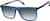 Angle view of Rectangle Sunglasses 116216 in Blue thumbnail