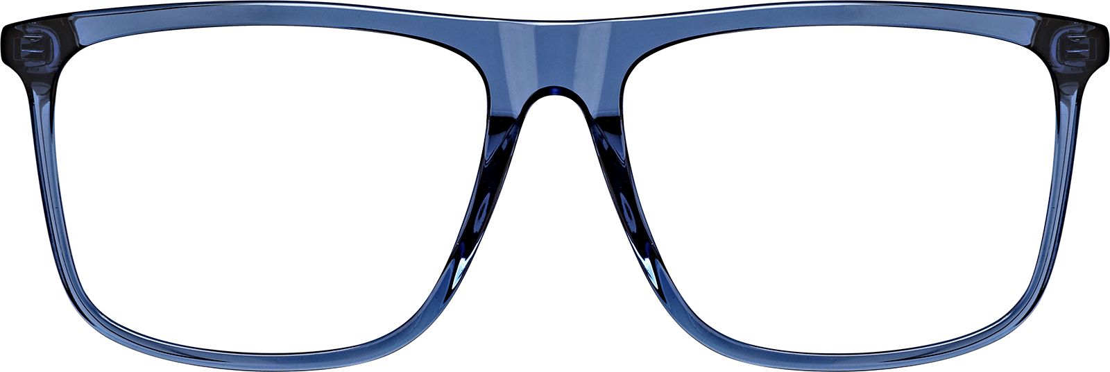 Blue Rectangle Sunglasses #116216 | Zenni Optical