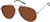Angle view of Aviator Sunglasses 1162212 in Gray thumbnail