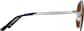 Side view of Aviator Sunglasses 1162212 in Gray thumbnail
