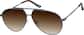 Angle view of Aviator Sunglasses 1162216 in Blue thumbnail