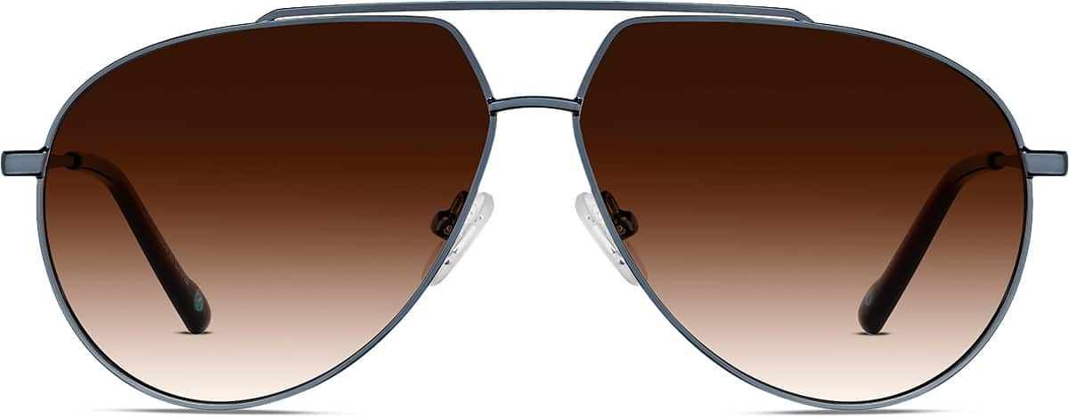 Front view of Aviator Sunglasses 1162216 in Blue