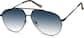 Angle view of Aviator Sunglasses 1162221 in Black thumbnail