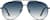 Front view of Aviator Sunglasses 1162221 in Black thumbnail