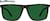 Front view of Rectangle Sunglasses 116225 in Tortoiseshell thumbnail