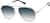 Angle view of Aviator Sunglasses 1162311 in Silver thumbnail