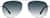 Front view of Aviator Sunglasses 1162311 in Silver thumbnail