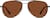 Front view of Aviator Sunglasses 1162316 in Blue thumbnail