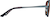 Side view of Aviator Sunglasses 1162316 in Blue thumbnail
