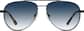 Front view of Aviator Sunglasses 1162321 in Black thumbnail