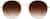 Front view of Foldable Round Sunglasses 1162414 in Gold thumbnail