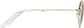 Side view of Foldable Round Sunglasses 1162414 in Gold thumbnail