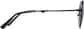 Side view of Foldable Round Sunglasses 1162421 in Black thumbnail