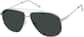 Angle view of Aviator Sunglasses 1162511 in Silver thumbnail