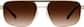 Front view of Aviator Sunglasses 1162614 in Gold thumbnail