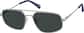 Angle view of Aviator Sunglasses 1162711 in Silver thumbnail