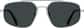 Front view of Aviator Sunglasses 1162711 in Silver thumbnail
