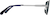 Side view of Aviator Sunglasses 1162711 in Silver thumbnail